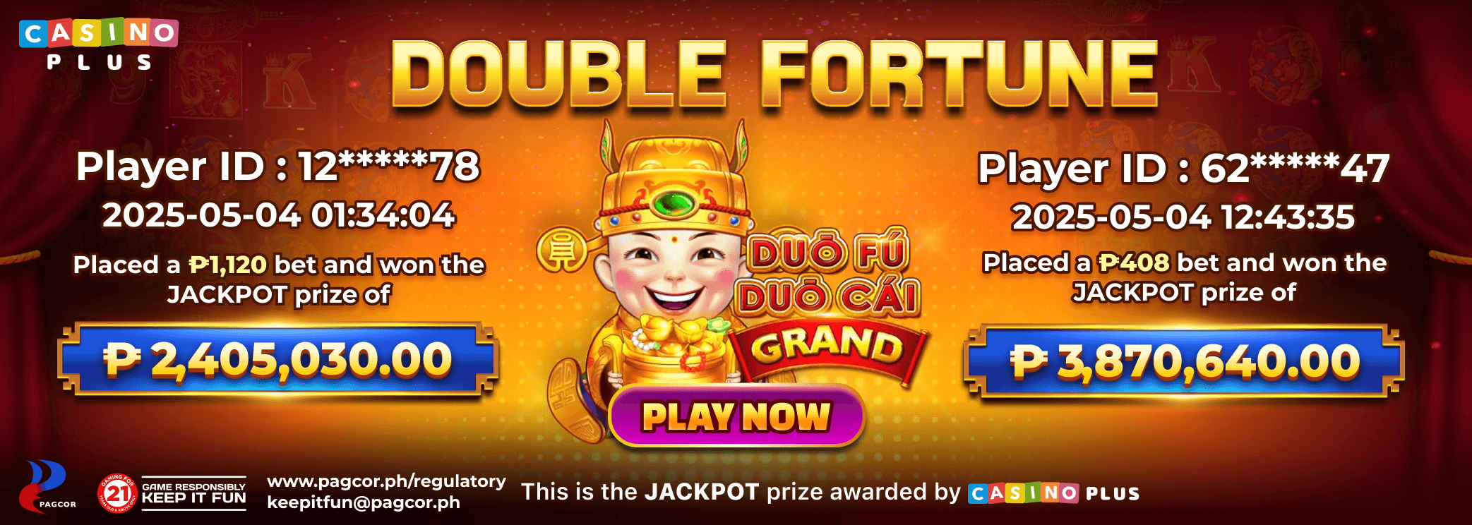 Congratulations Player Hit DFDC Grand Jackpot Grand