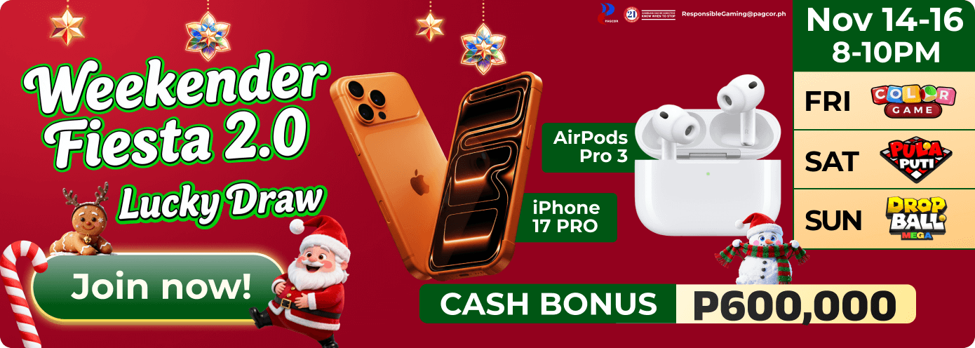 Weekender Fiesta 2.0 Lucky Draw