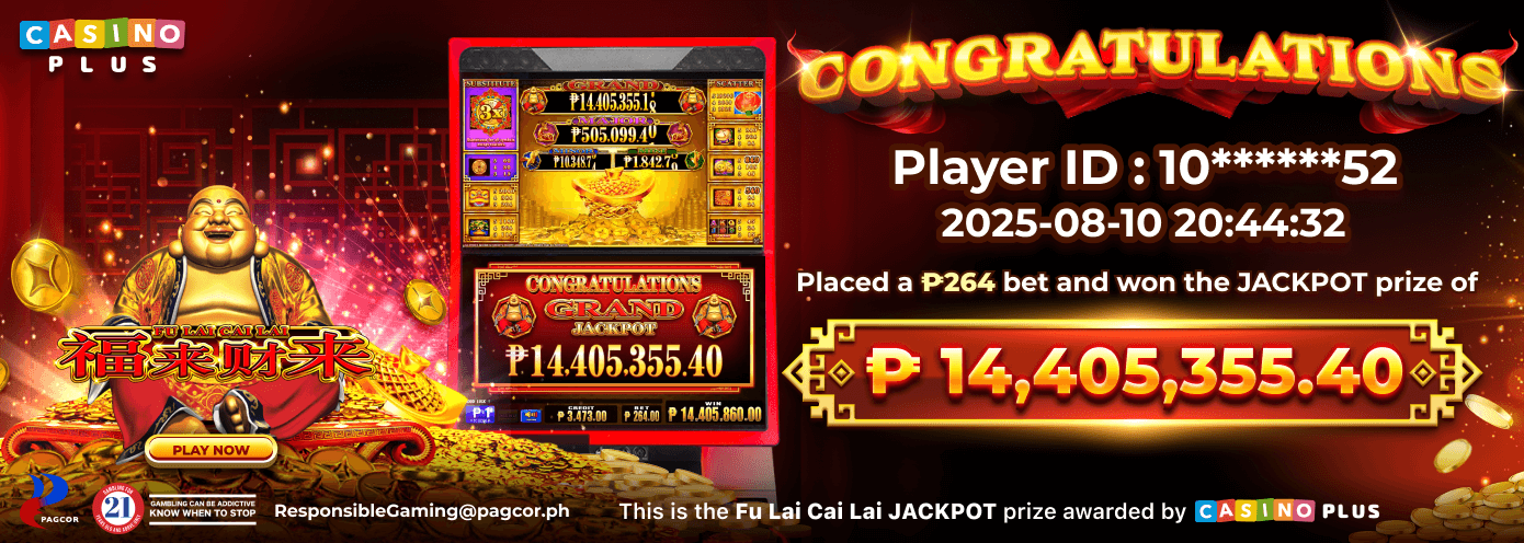 ₱14.4M Grand Jackpot Claimed